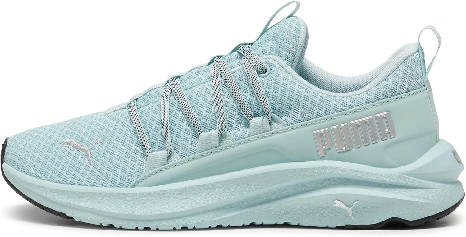 PUMA Women's Softride One4all Cross Training Shoes, Frosted Dew-Silver-Black, 9.5