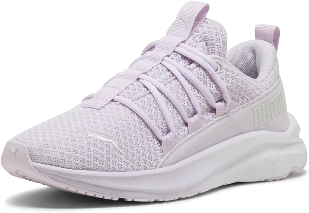 PUMA Women's Softride One4all Cross Training Shoes, Lilac Frost-Feather Gray-White, 7, 7