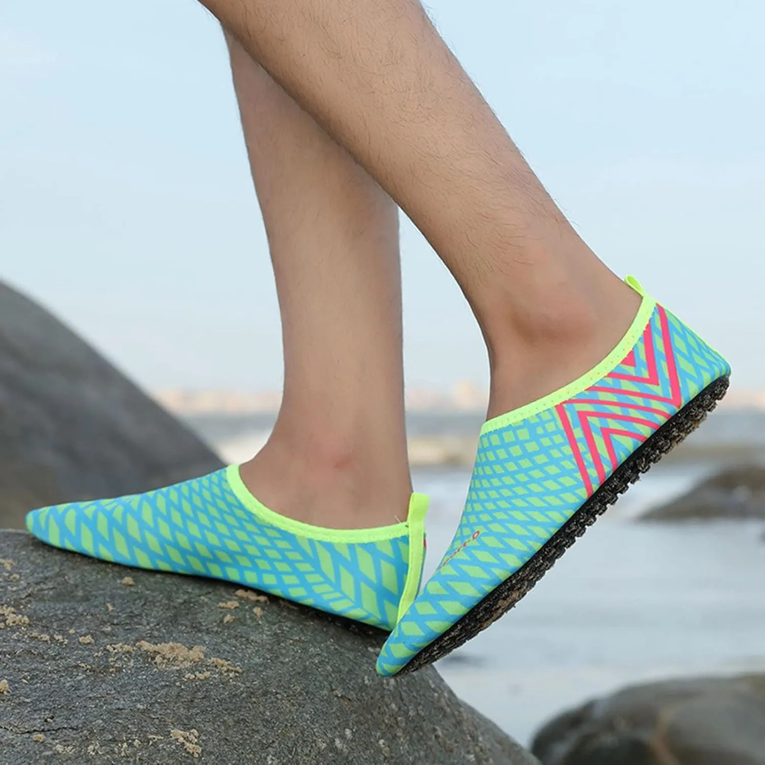 Quick Dry Aqua Water Shoes Barefoot Swim Beach Pool Surf Hiking Kayaking Diving Yoga Outdoor Sport Shoes for Men Women