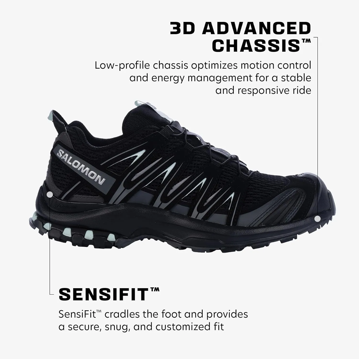 Salomon Women’s XA PRO 3D Trail Running Shoes