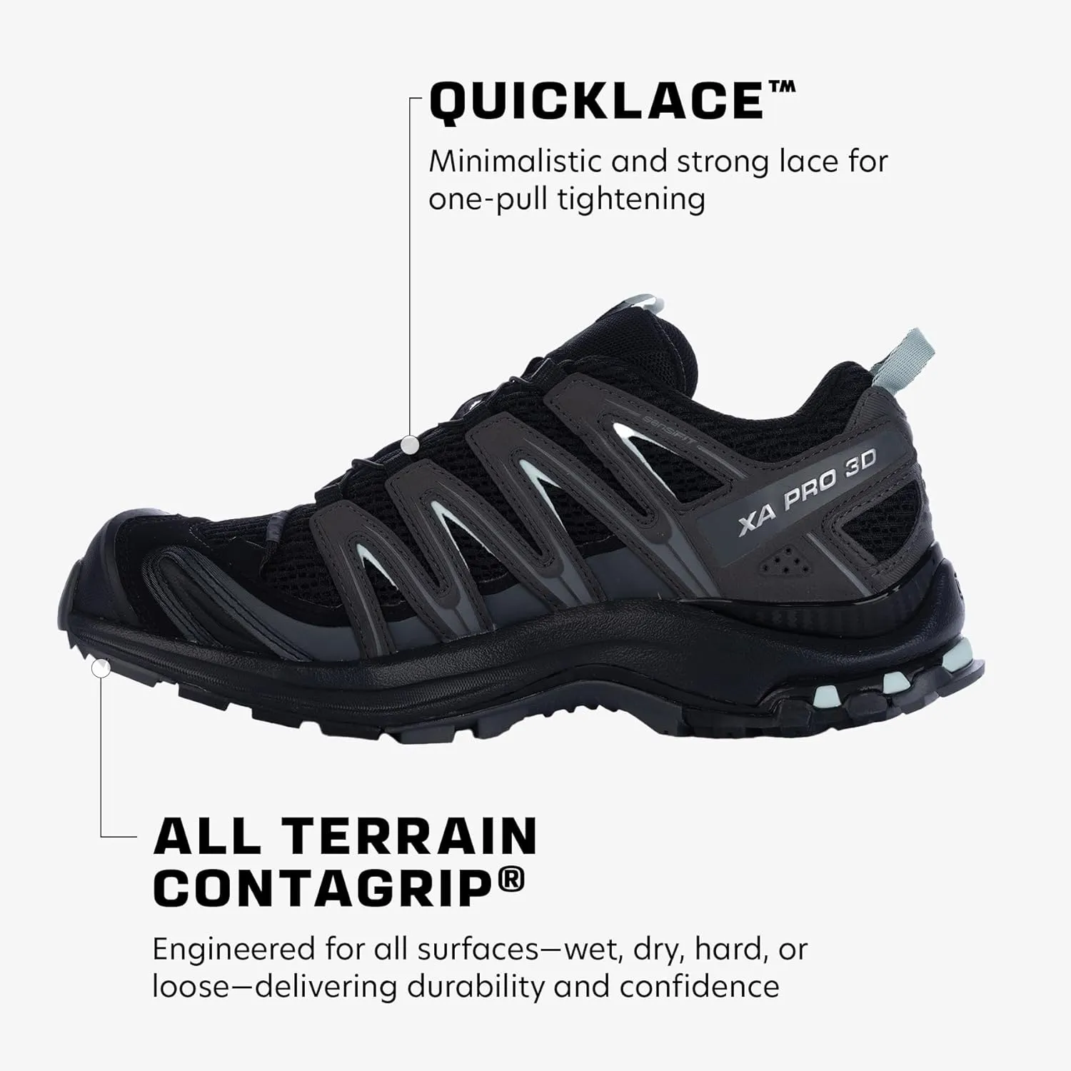 Salomon Women’s XA PRO 3D Trail Running Shoes
