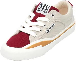 Skateboard Shoes for Unisex-Child with Anti-Slip Trainers Low-top Skate Shoes Pro Models with Shock Absorption Properties