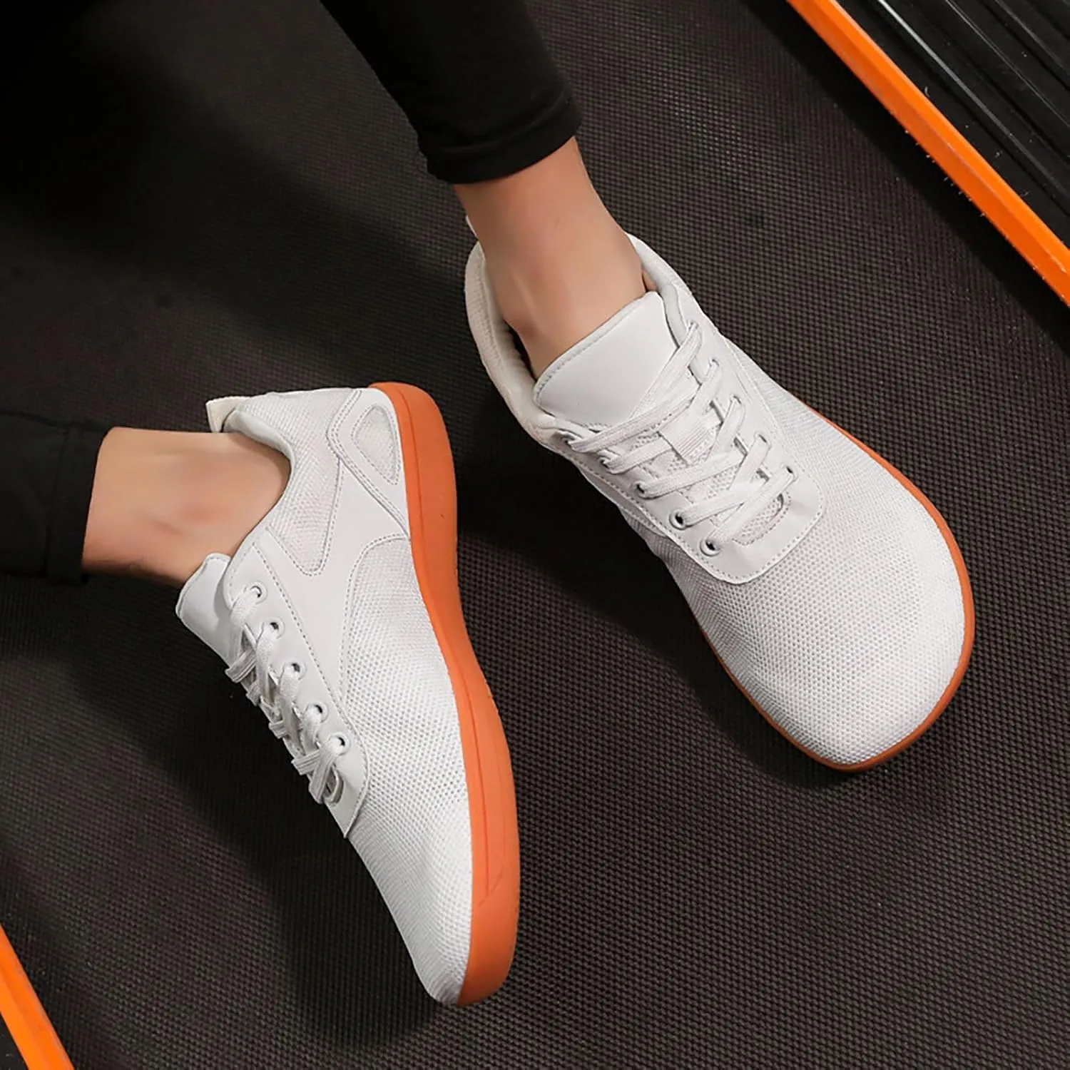 Slip On Shoes Women Walking Casual Shoes Slip On White Platform Sneakers Women's Walking Lightweight Tennis Red Tennis Shoe Cross Trainer Shoe