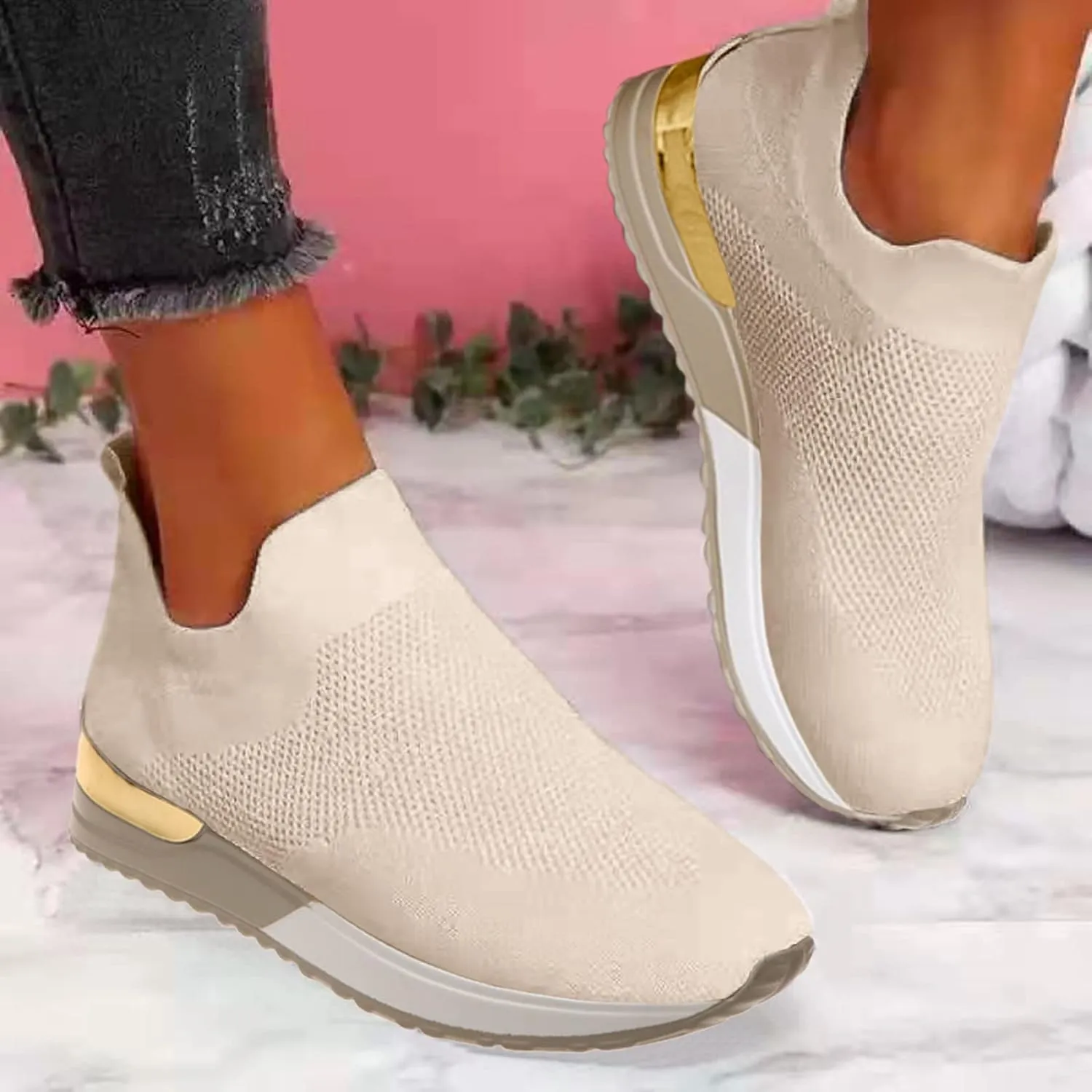 Sneakers for Women Walking Shoes Non Slip Lightweight Mens Dress Shoes Dressy Casual Dress Shoes Slip On Sneakers Red Tennis Shoe Loafers Dress Shoe
