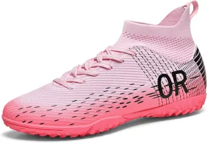 Soccer Cleats for Mens Womens Indoor Turf Soccer Shoes Youth AG TF Training Football Boots Unisex