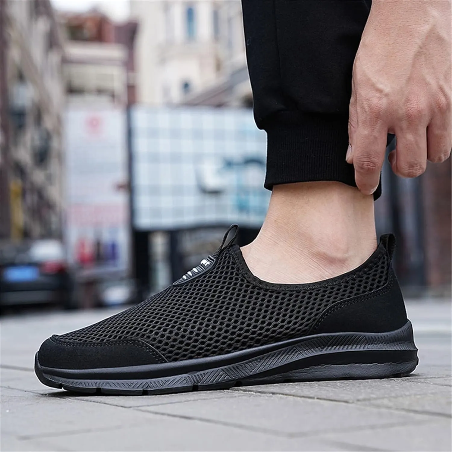 Tennis Shoes Womens Mesh Breathable Dressy Casual Shoes Platform Sneakers Slip On Walking Blade Tennis Steel Toe Tennis Shoe Loafers Dress Shoe