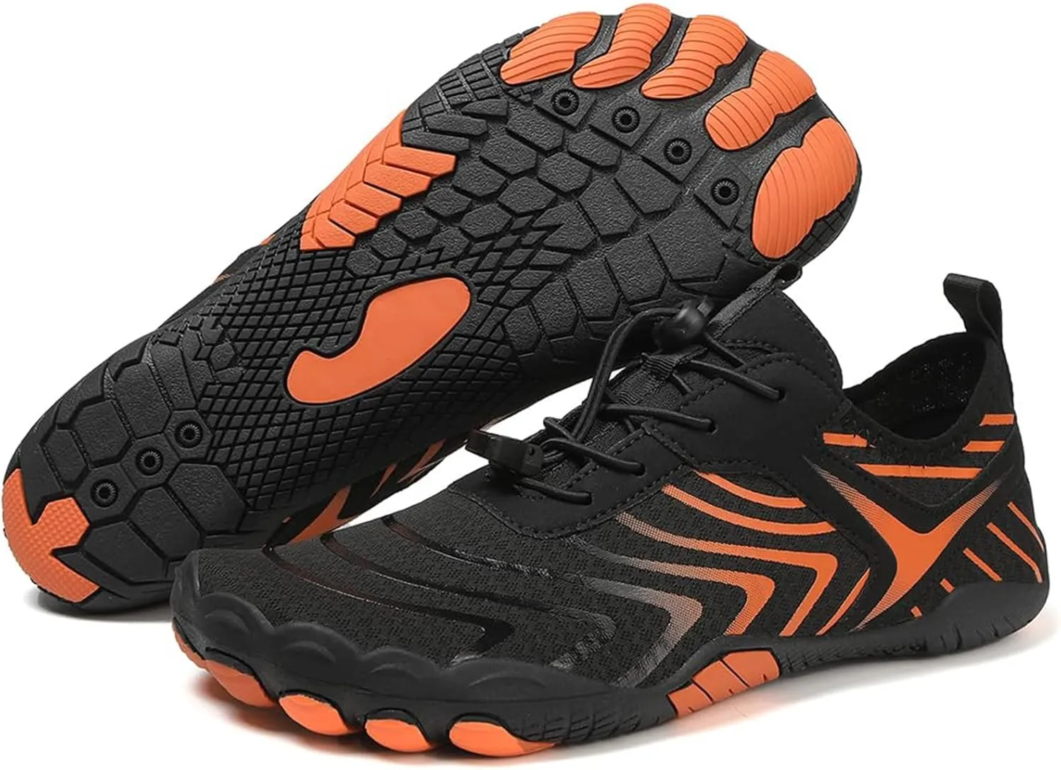 Thatrich Hike Shoes Footwear Womens Barefoot Walking Shoes Slip On Hiking Water Shoe Outdoor Waterproof Grounded Sneakers Wide Toe Box Unisex