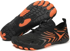 Thatrich Hike Shoes Footwear Womens Barefoot Walking Shoes Slip On Hiking Water Shoe Outdoor Waterproof Grounded Sneakers Wide Toe Box Unisex