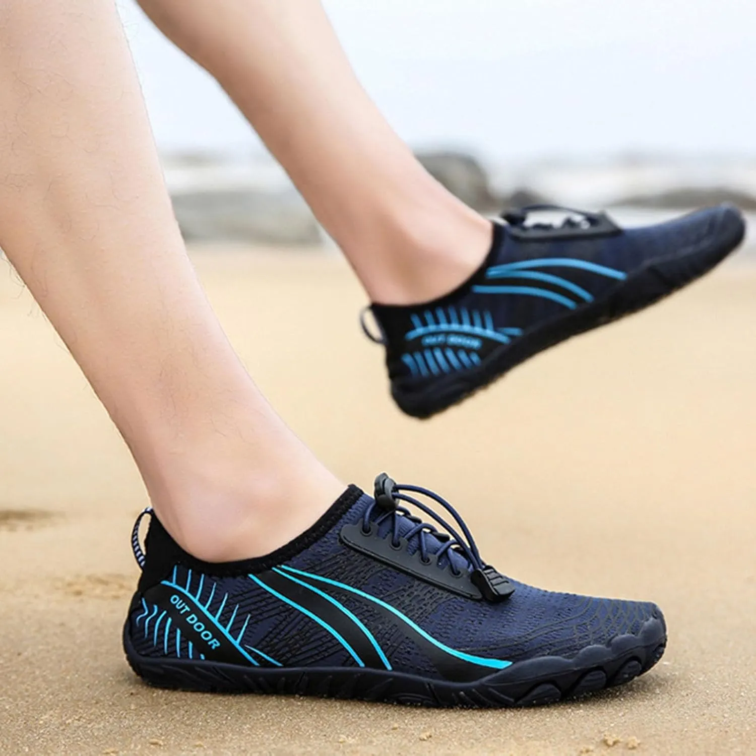 Water Shoes for Adults Quick Dry Barefoot Aqua Socks Non Slip Swim Beach Surf Yoga Boating River Pool Spring Shoe for Women 2025