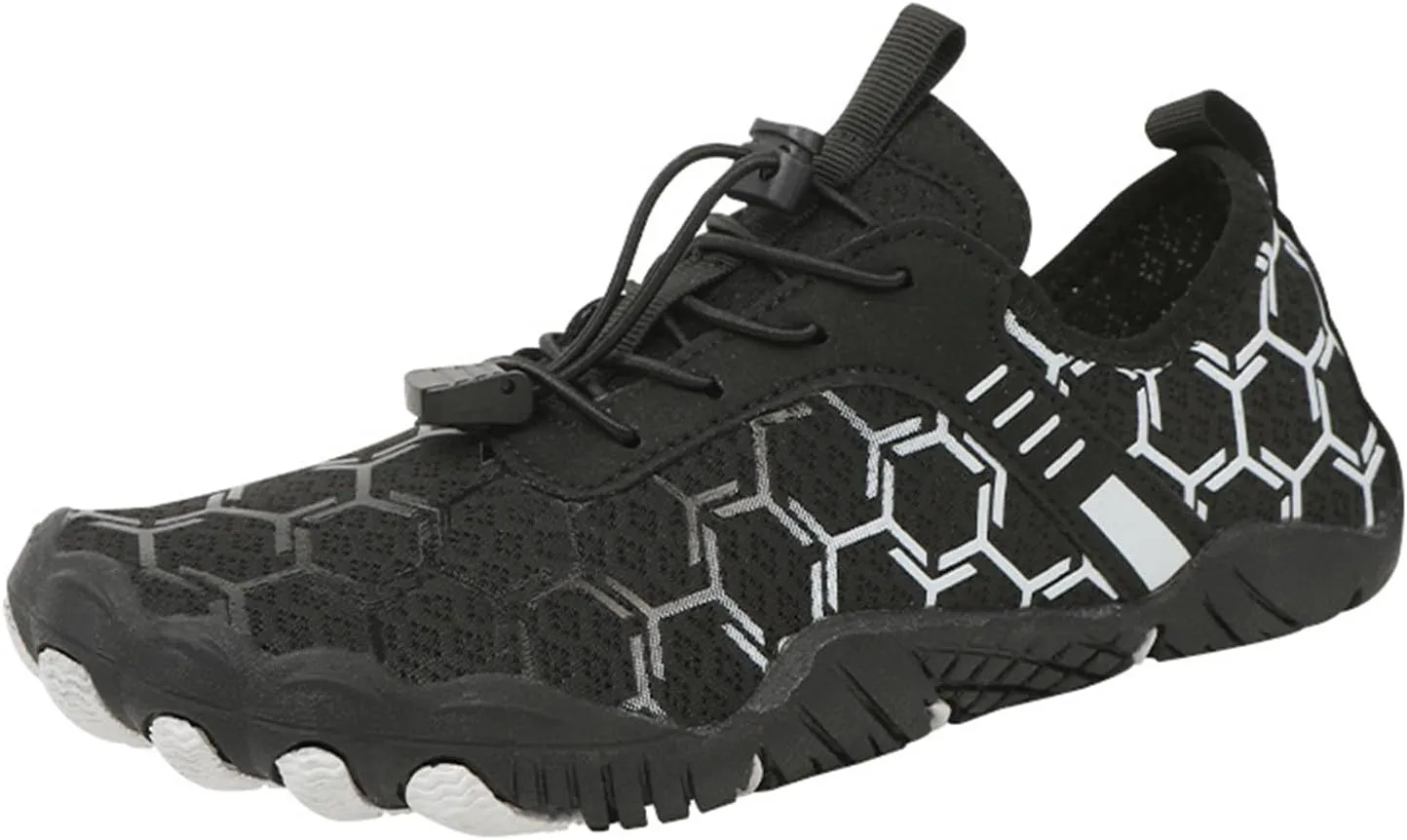 Water Shoes Men Women Breathable Quick Dry Barefoot Shoes Waterproof Lightweight Hiking Shoe Healthy & Non-Slip Barefoot Shoe Wide Toe Box Hiking Aqua Sneakers