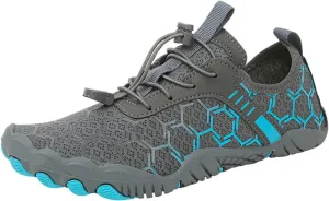 Water Shoes Men Women Breathable Quick Dry Barefoot Shoes Waterproof Lightweight Hiking Shoe Healthy & Non-Slip Barefoot Shoe Wide Toe Box Hiking Aqua Sneakers