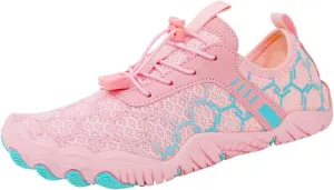 Water Shoes Men Women Breathable Quick Dry Barefoot Shoes Waterproof Lightweight Hiking Shoe Healthy & Non-Slip Barefoot Shoe Wide Toe Box Hiking Aqua Sneakers