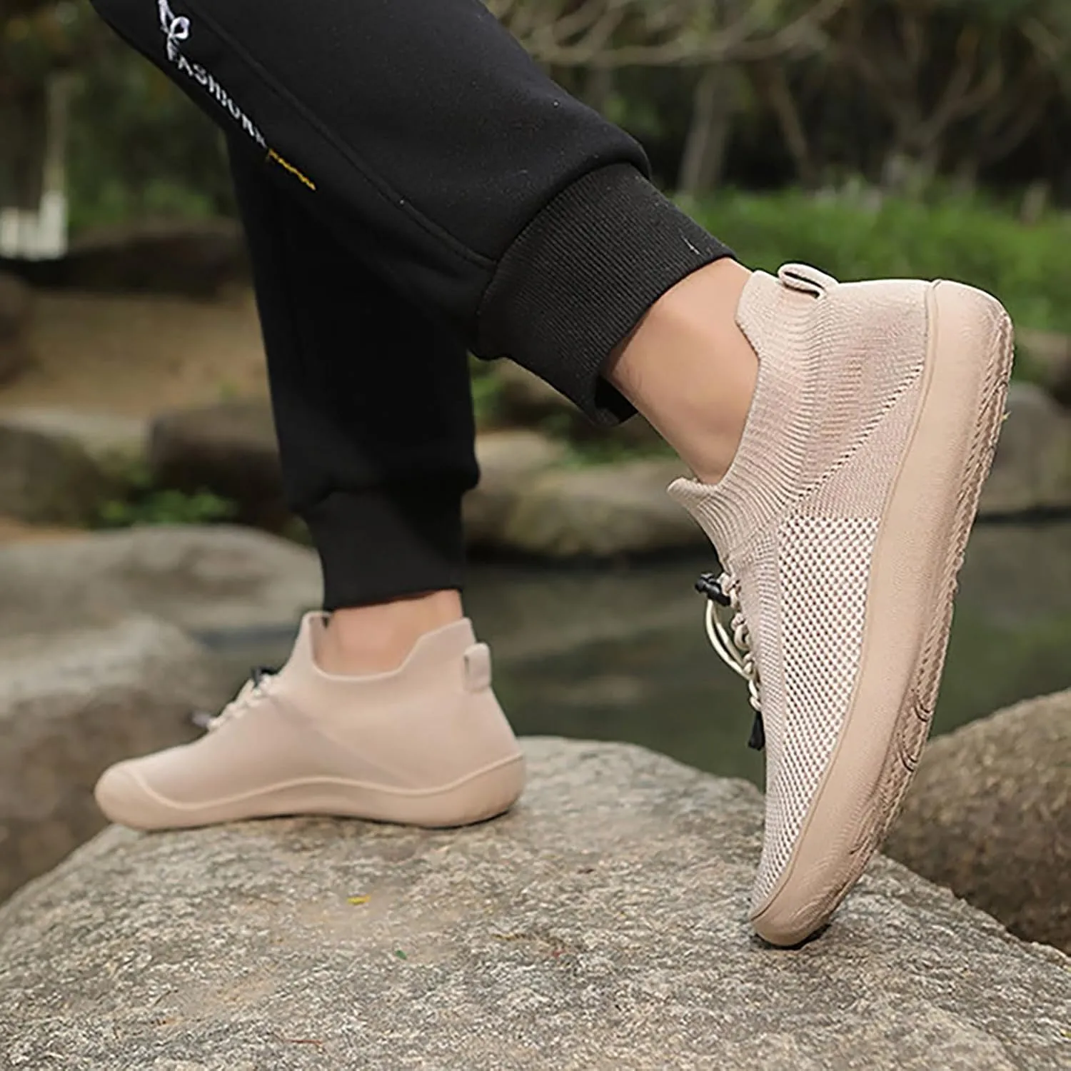 Women Walking Shoes Sock Sneakers Slip-On Breath Mens Running Shoes Slip On Dressy Casual Shoes Fashion Sneakers 2025 Black Tennis Shoe Casual Loafers