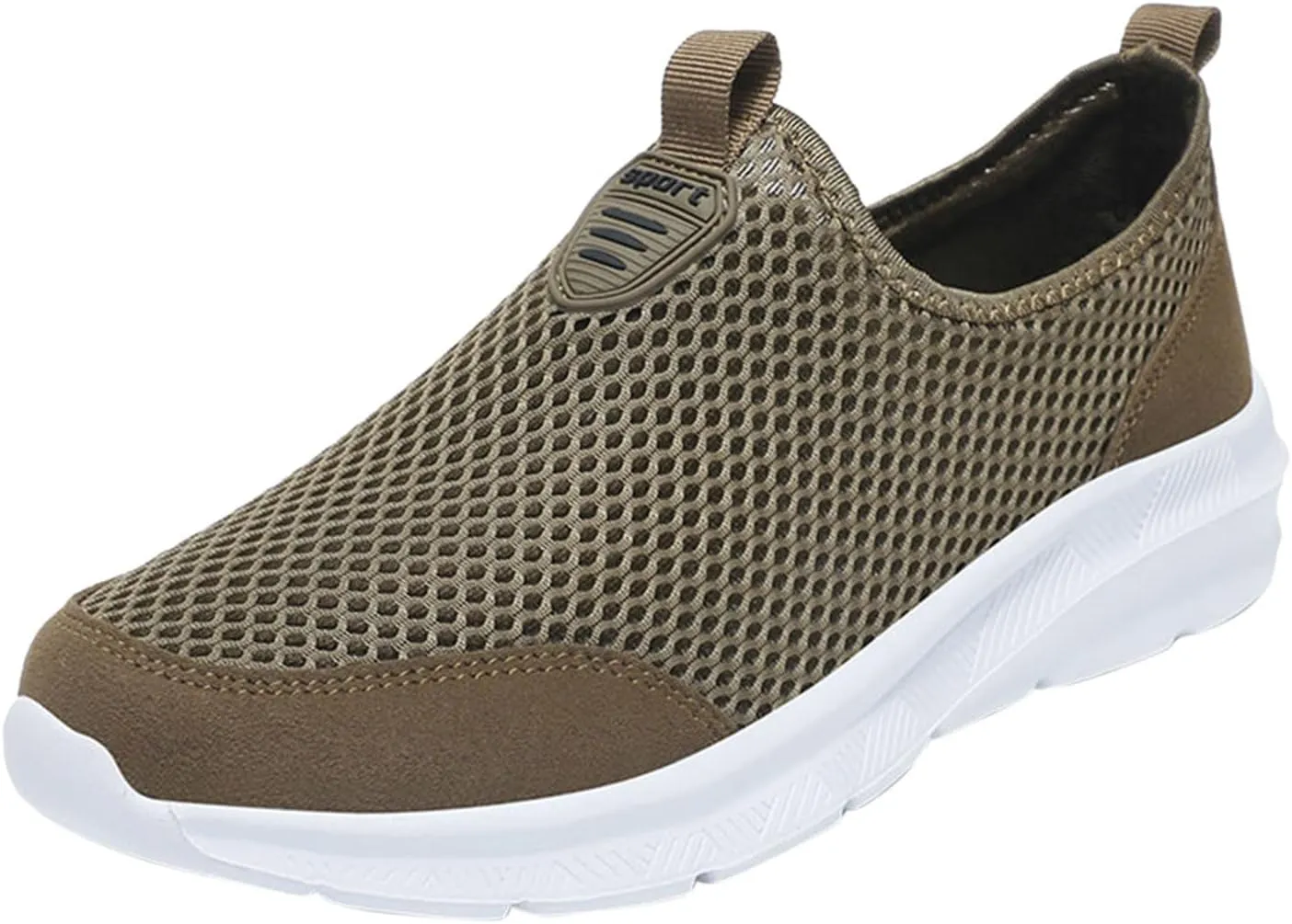 Womens Ladies Walking Running Shoes Slip On Lightweight Tennis Shoes Womens Mesh Breathable Casual Black Shoes Black Platform Sneaker Tennis Shoe Trainers Shoe