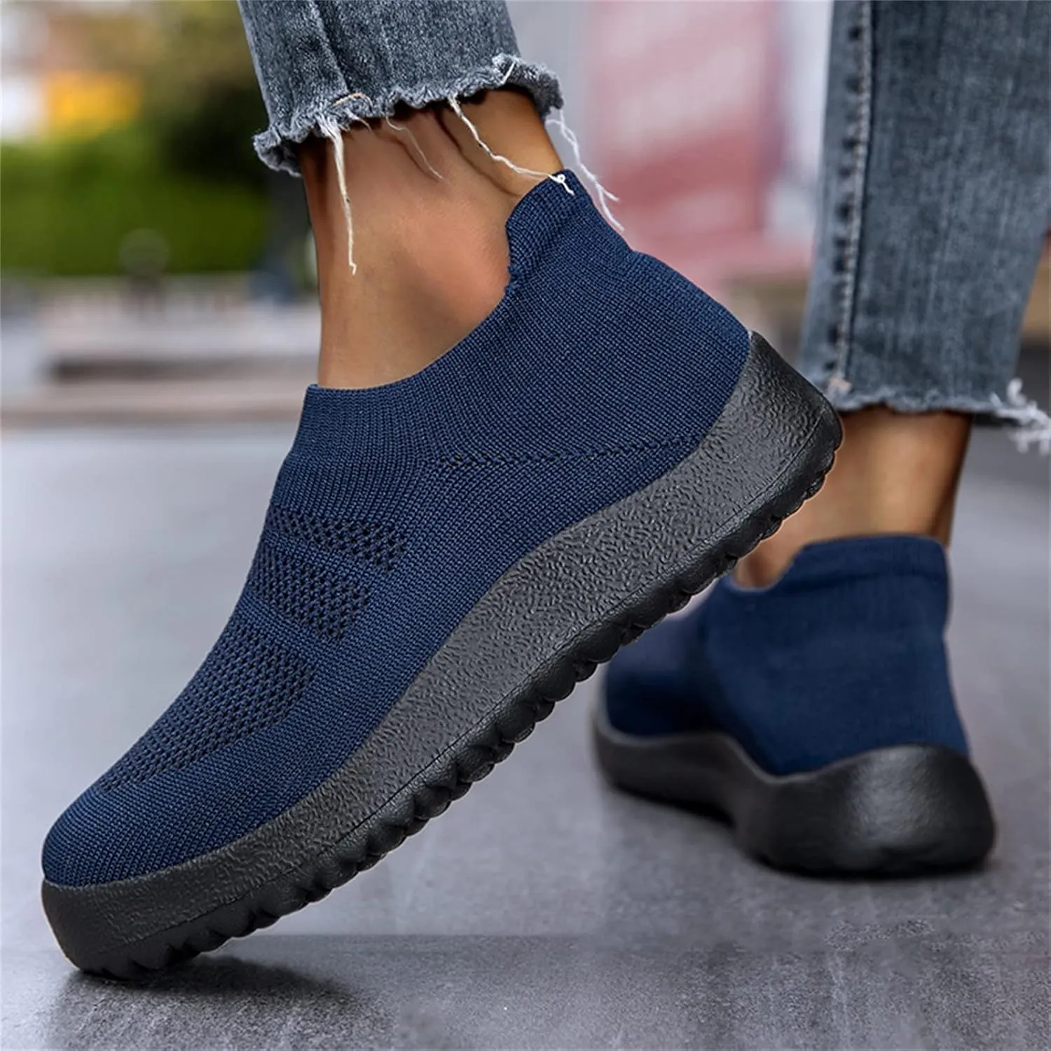 Women's Slip-on Shoes Wide Width Sneakers Hands Free Running Shoes for Men Wide Men's Casual Shoes Slip On Sneakers Platform Tennis Shoe Casual Loafers