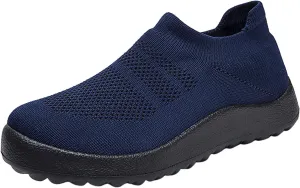 Women's Slip-on Shoes Wide Width Sneakers Hands Free Running Shoes for Men Wide Men's Casual Shoes Slip On Sneakers Platform Tennis Shoe Casual Loafers