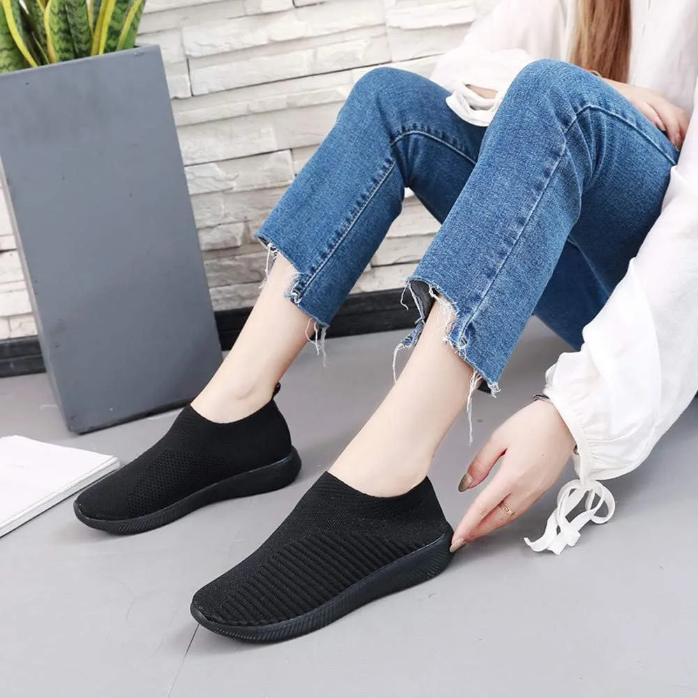 Womens Slip on Walking Shoes Comfort Lightweight Mens Running Shoes Lightweight Casual Work Shoes Walking Sneakers Waterproof Tennis Shoe Cross Trainer Shoe