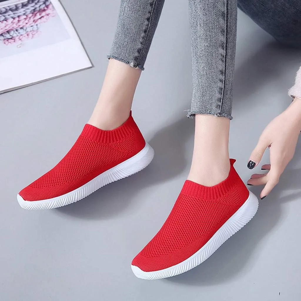 Womens Slip on Walking Shoes Comfort Lightweight Womens Running Shoes Comfortable Casual Shoes for Fall Casual Sneakers Waterproof Tennis Shoe Trainers Shoe