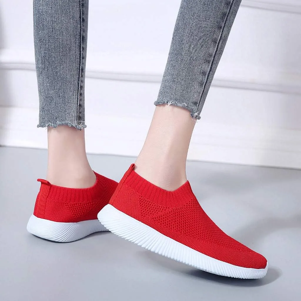 Womens Slip on Walking Shoes Comfort Lightweight Womens Running Shoes Comfortable Casual Shoes for Fall Casual Sneakers Waterproof Tennis Shoe Trainers Shoe