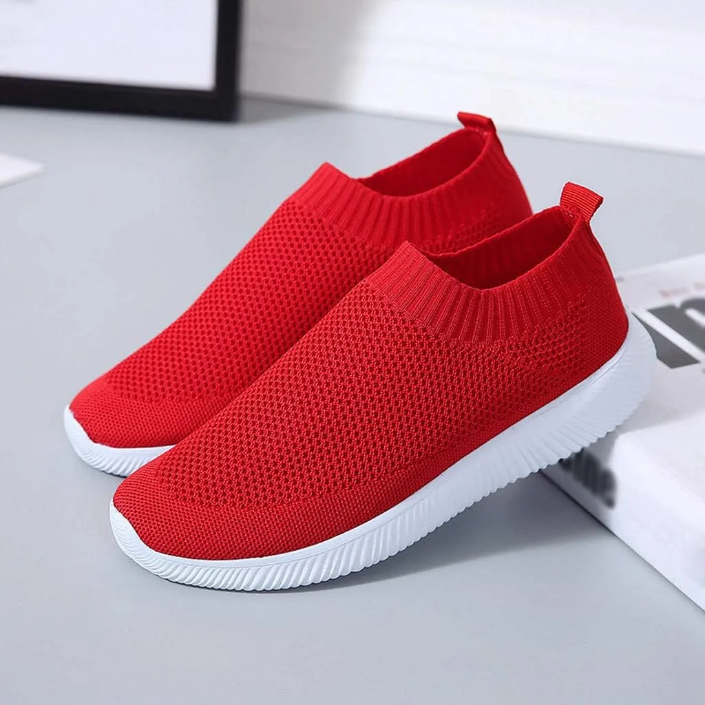 Womens Slip on Walking Shoes Comfort Lightweight Womens Running Shoes Comfortable Casual Shoes for Fall Casual Sneakers Waterproof Tennis Shoe Trainers Shoe