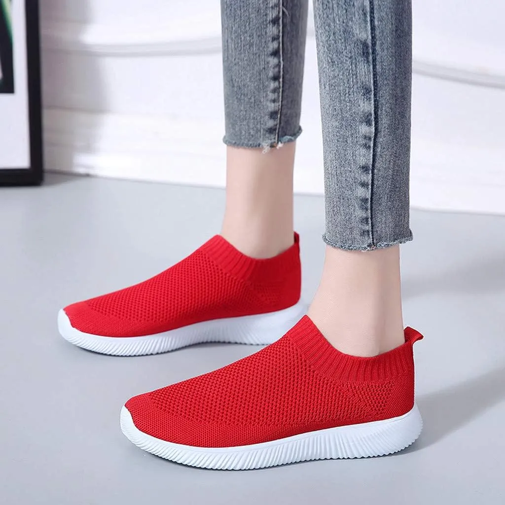 Womens Slip on Walking Shoes Comfort Lightweight Womens Running Shoes Comfortable Casual Shoes for Fall Casual Sneakers Waterproof Tennis Shoe Trainers Shoe