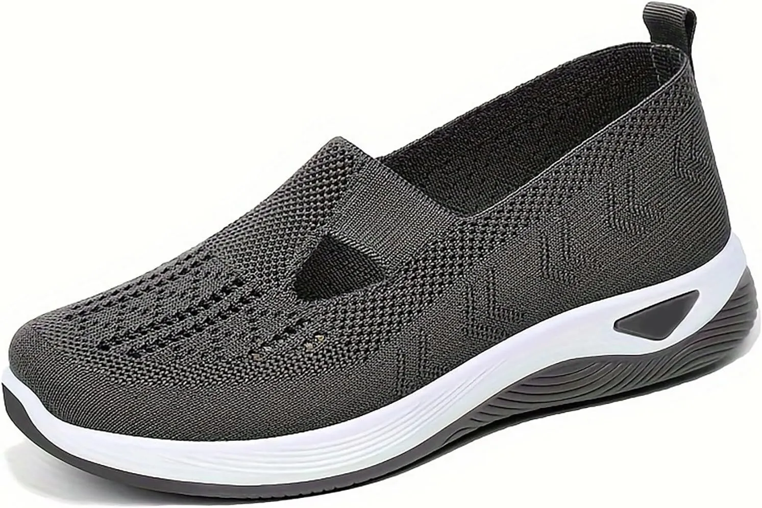 Women's Woven Orthopedic Breathable Soft Shoes Womens Tennis Shoes Lightweight Women's Casual Shoes Platform Sneakers White Tennis Shoe Cross Trainer Shoe