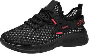 Women's Woven Orthopedic Breathable Soft Walking Non Slip Work Shoes Women Mesh Dress Casual Shoes Men Shoes Sneakers Red Tennis Shoe Cross Trainer Shoe