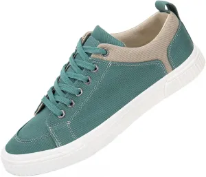 YIBLBOX Canvas Low Top Shoes Skate Shoes Fashion Sneakers for Men Comfortable Walking Casual Sneaker